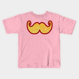 Colorful Mustache Kids T-Shirt